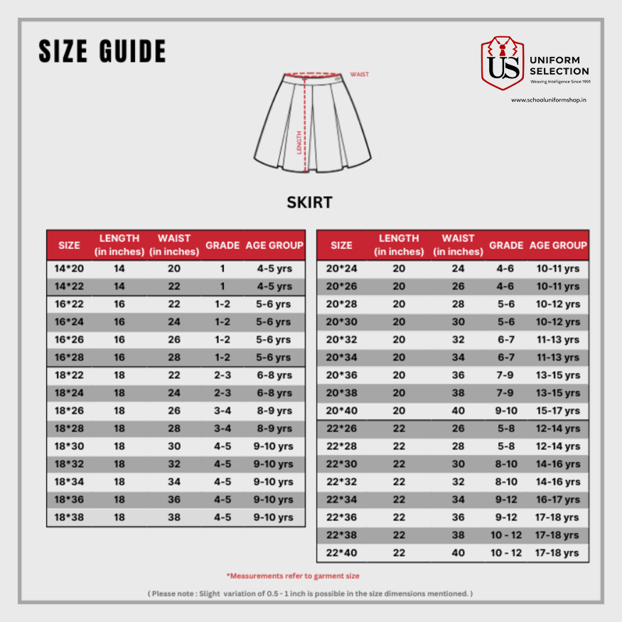 Size Guide