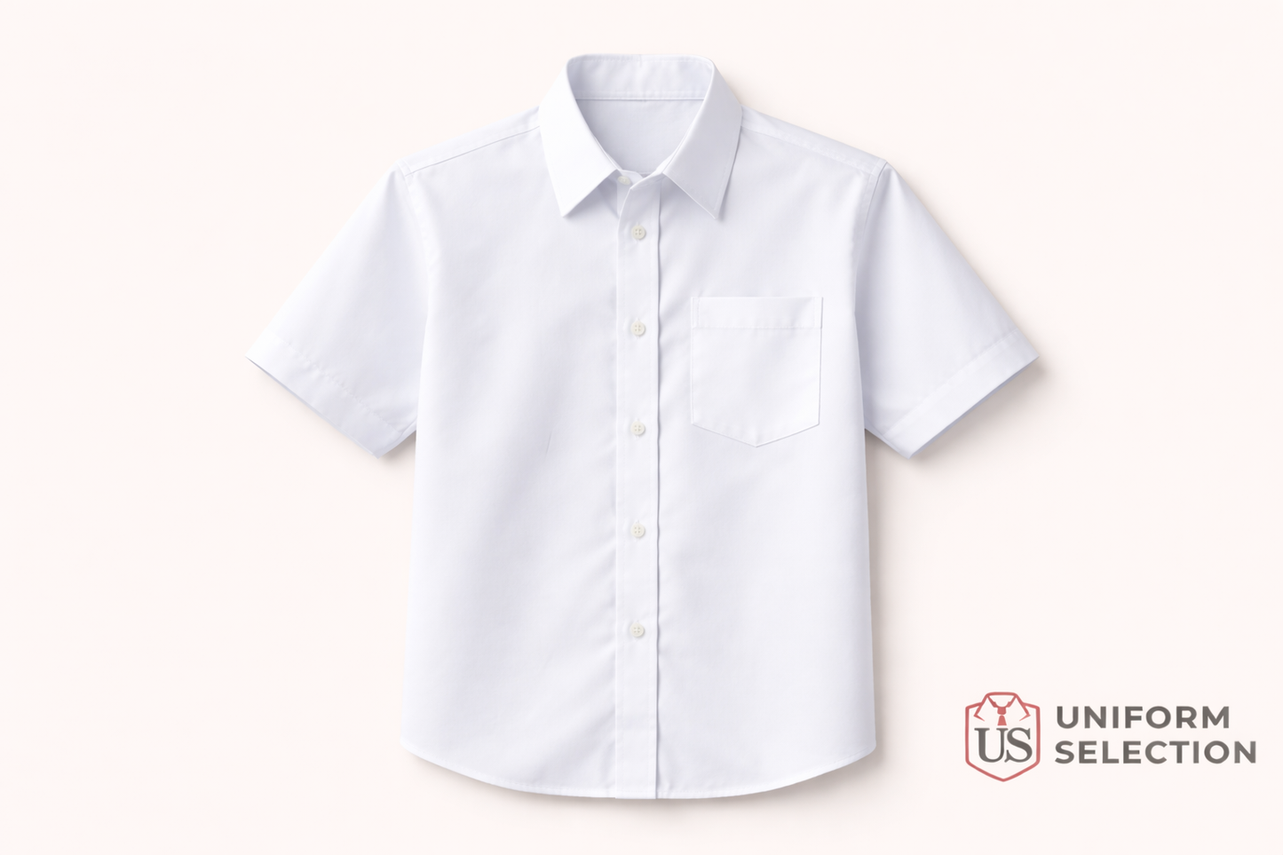 White Shirt Half Sleeves