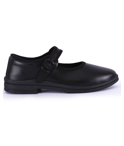 Action Campus School Shoes Girl s Black